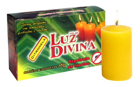 VELAS LUZ DIVINA - CITRONELA